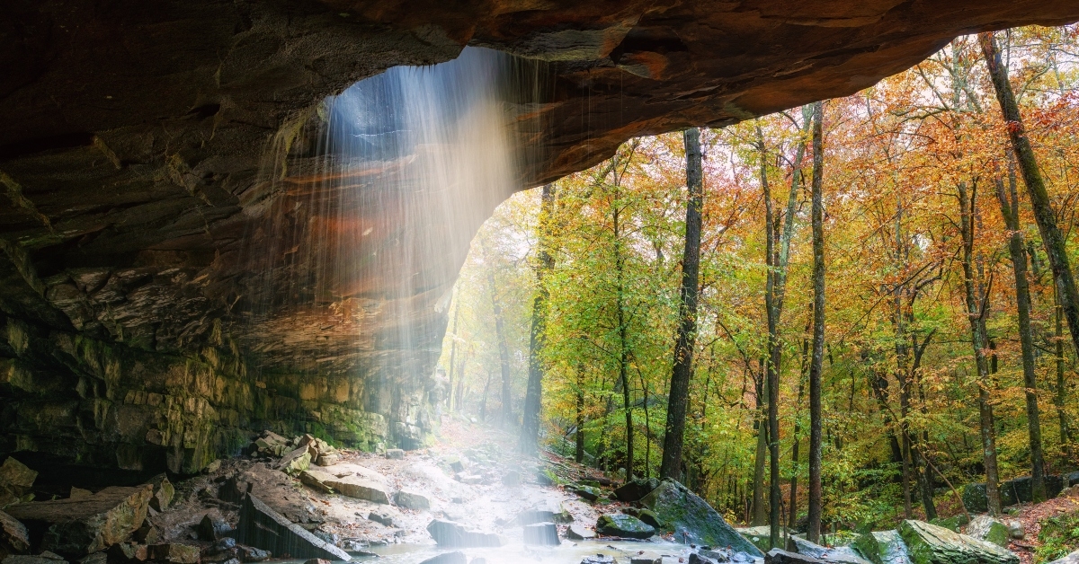 glory hole falls arkansas