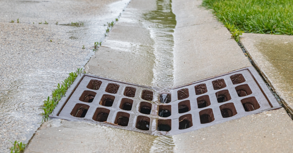 sewer system drainage grate