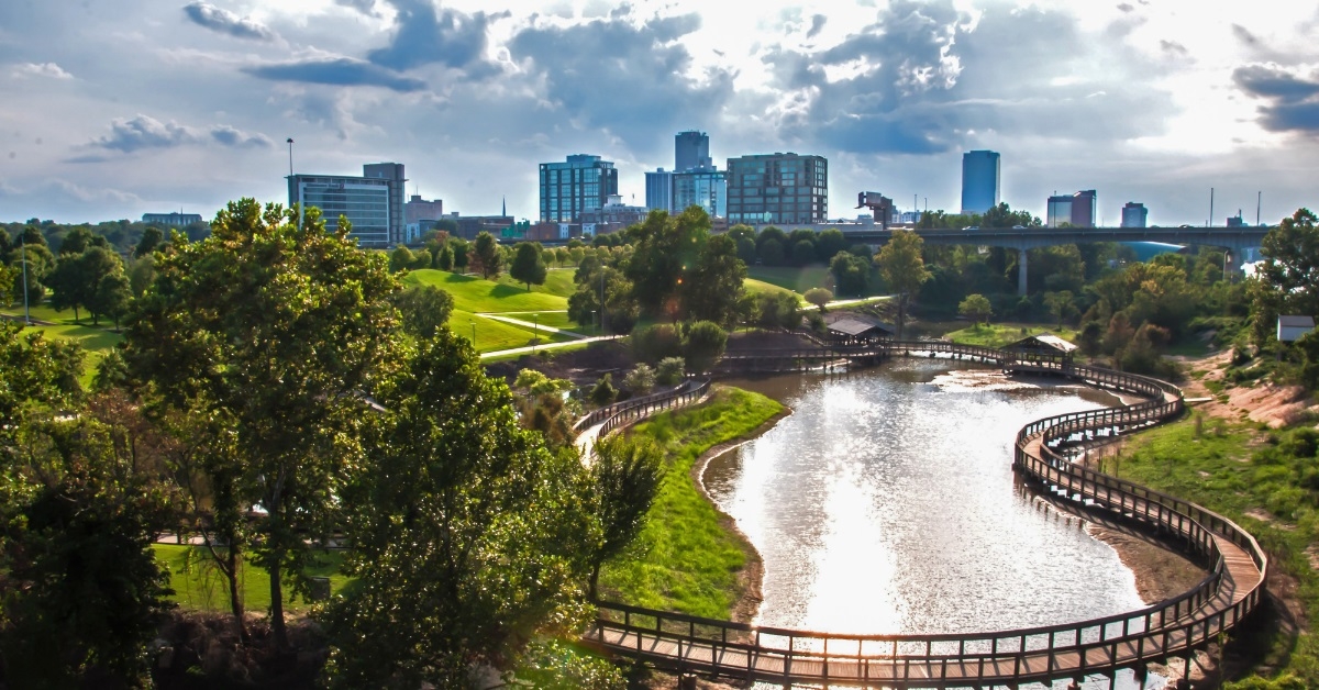 arkansas riverfront park