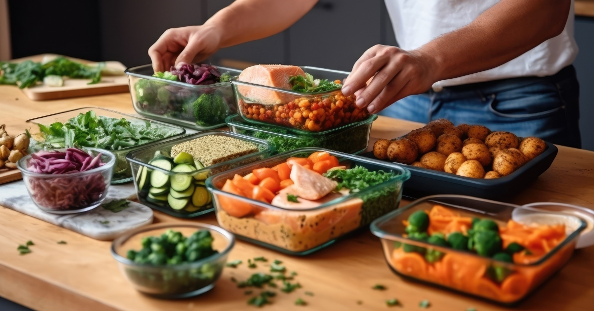 preparing homemade meals