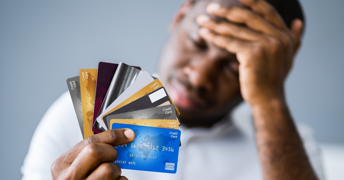 too many credit cards