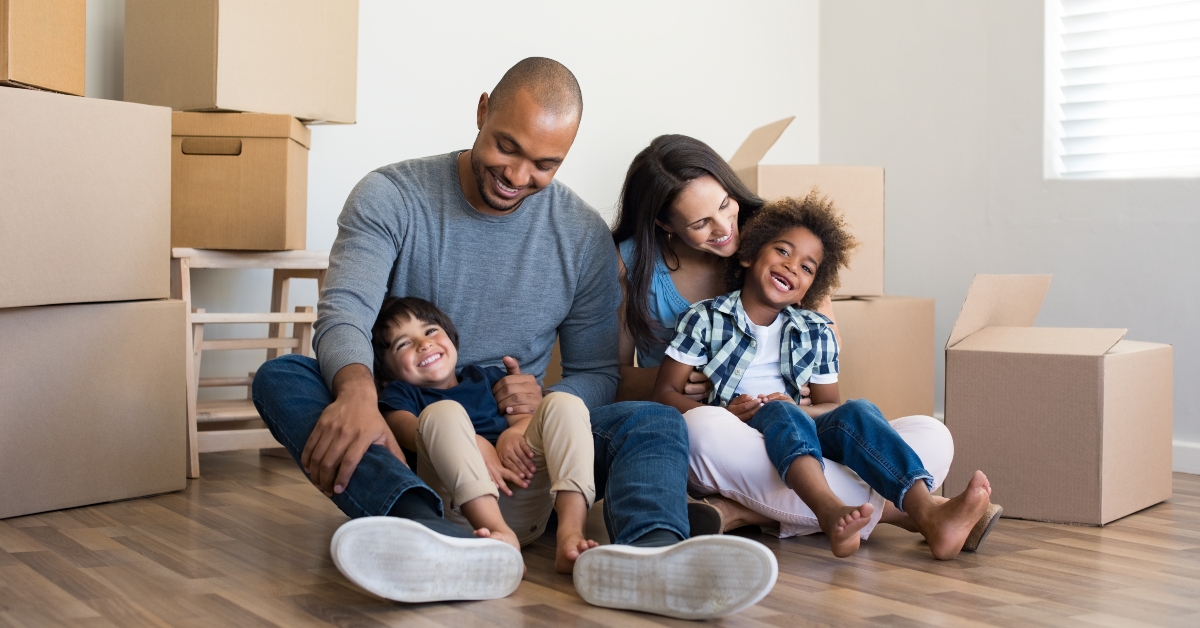 family moving home