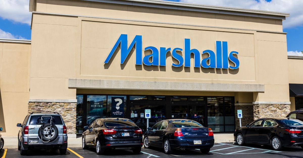 marshalls retail strip mall