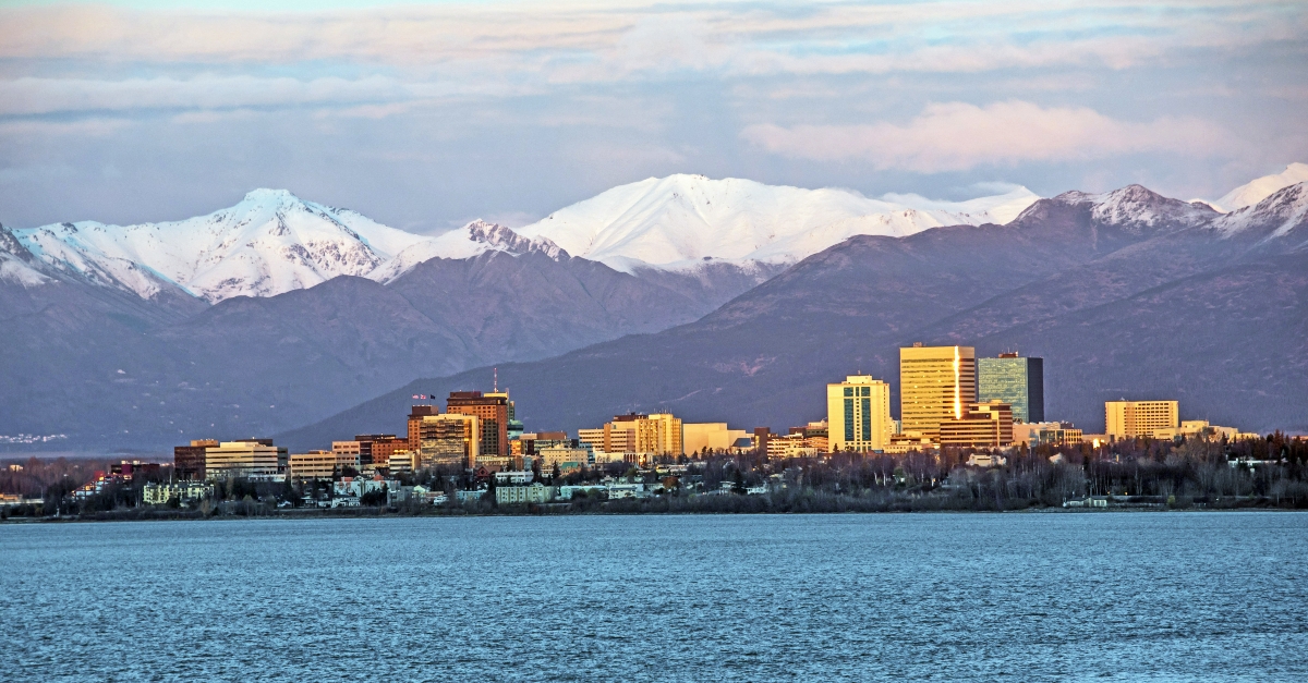 anchorage alaska skyline