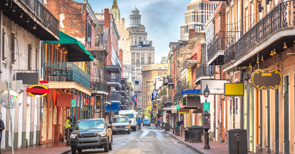 bourbon street new orleans
