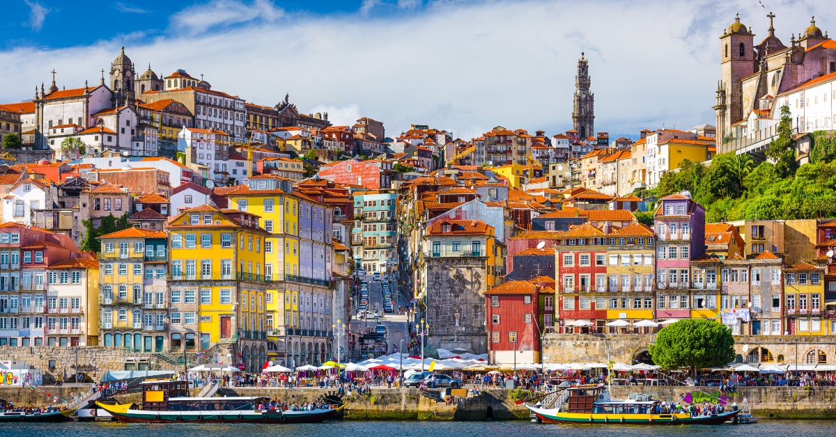 portugal old city skyline