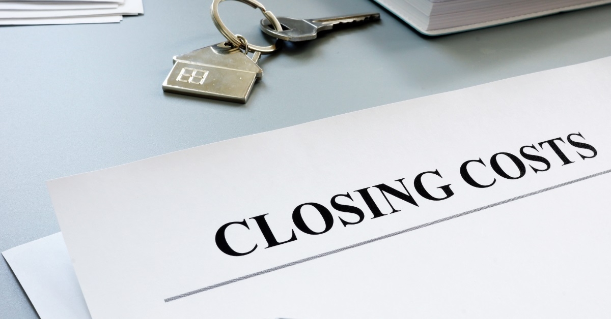 Documents for closing costs and keys