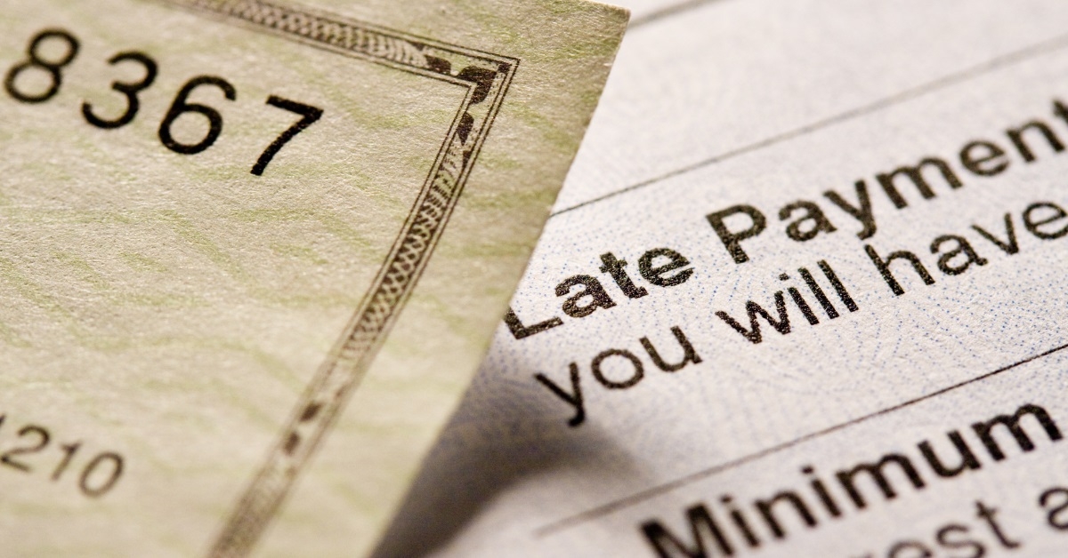 personal check and credit card statement