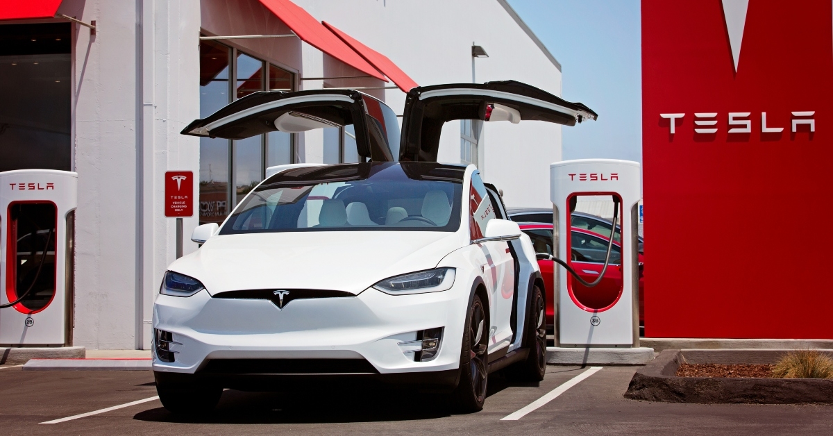 tesla model-x electric car