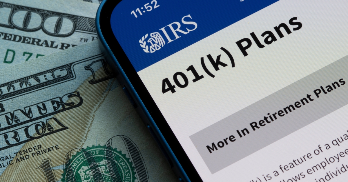 the 401(K) plans page