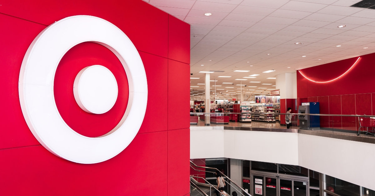 target symbol displayed