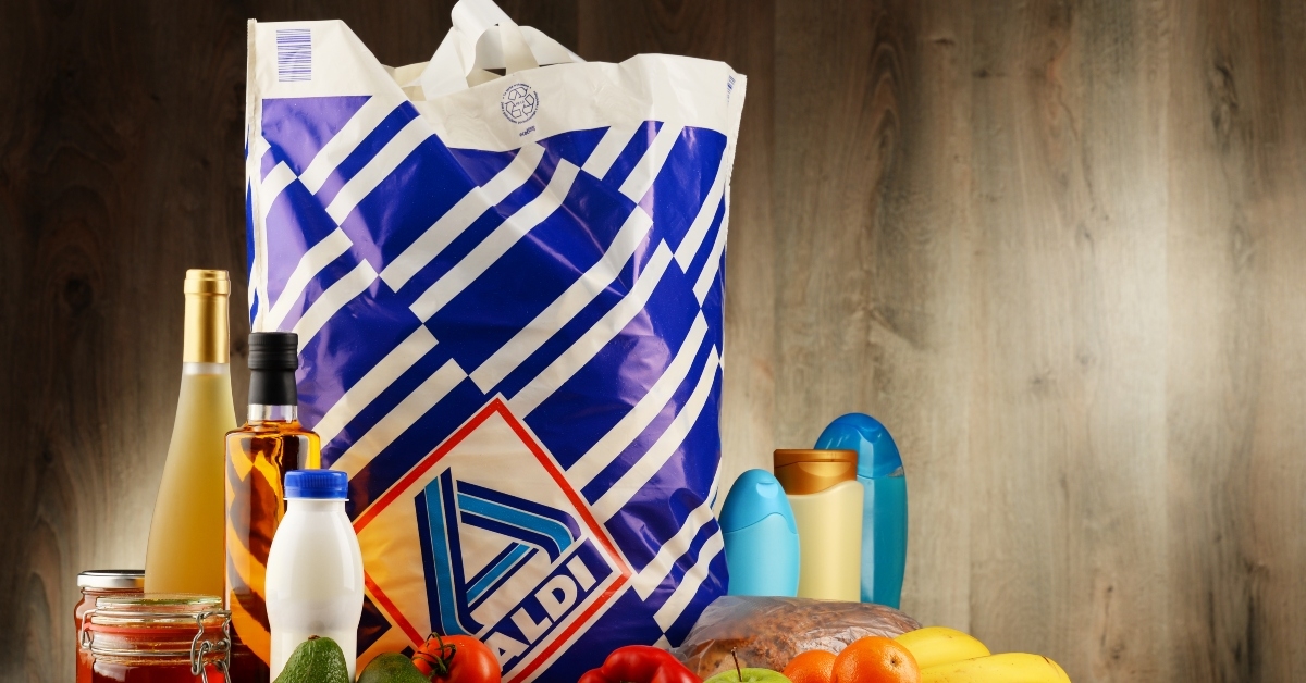 aldi plastic shopping bag 