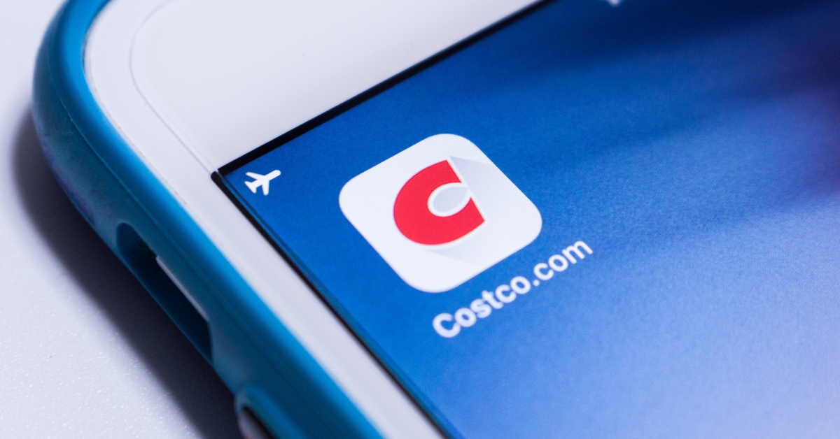 costco icon on iphone screen