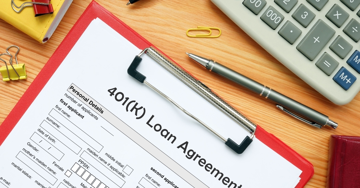 401(k) loan agreement