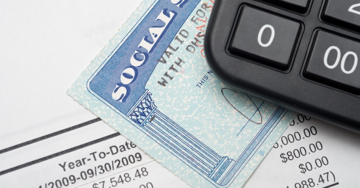 Social Security and retirement income documents