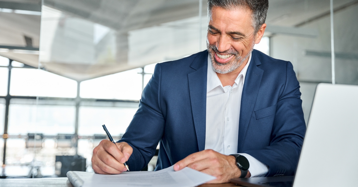  signing law document 