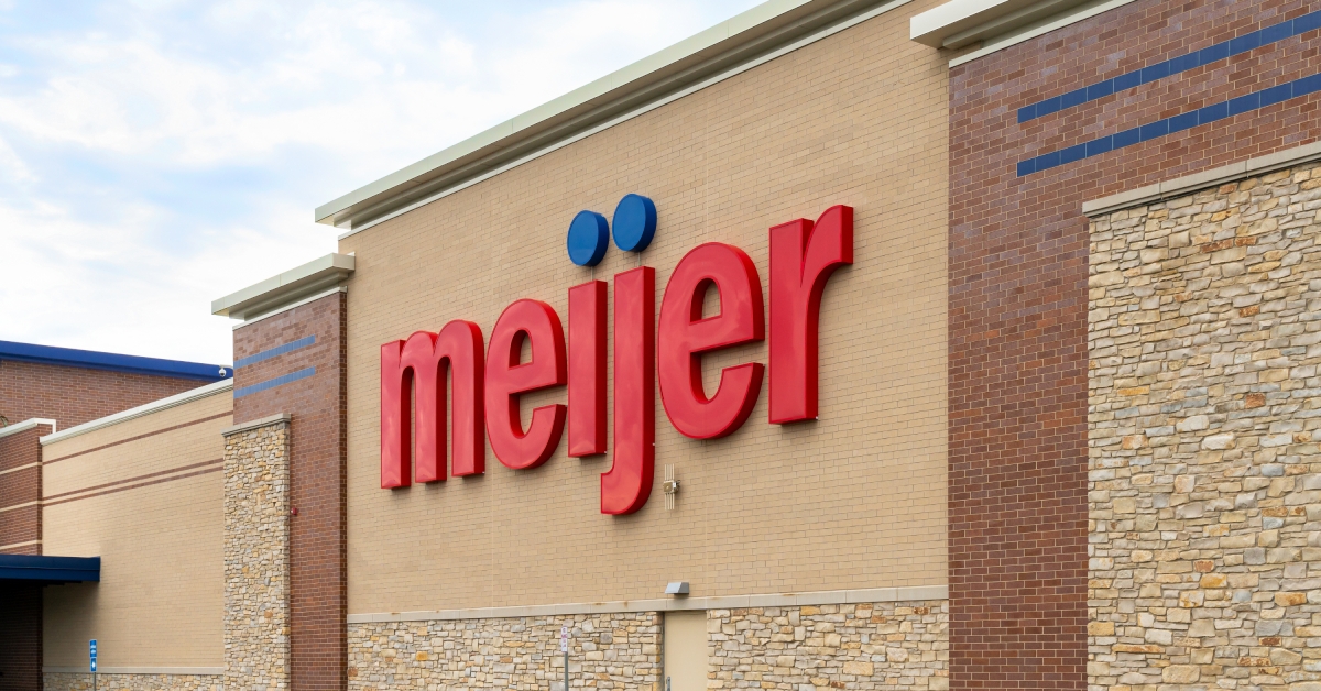 outside building of Meijer grocery store