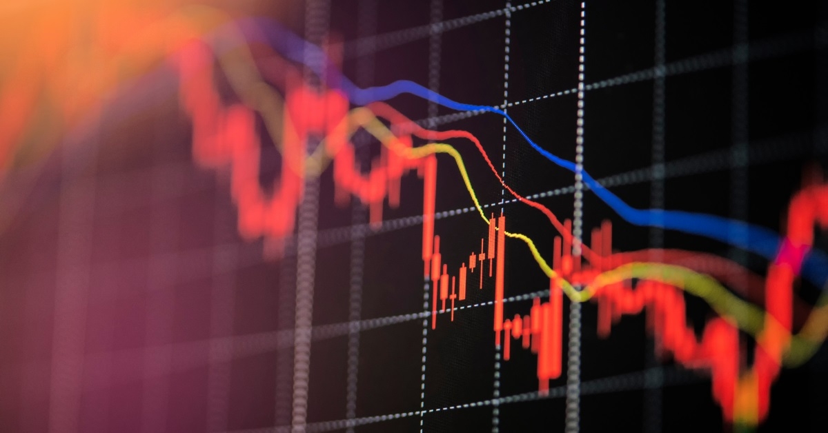 stock market crash data graph