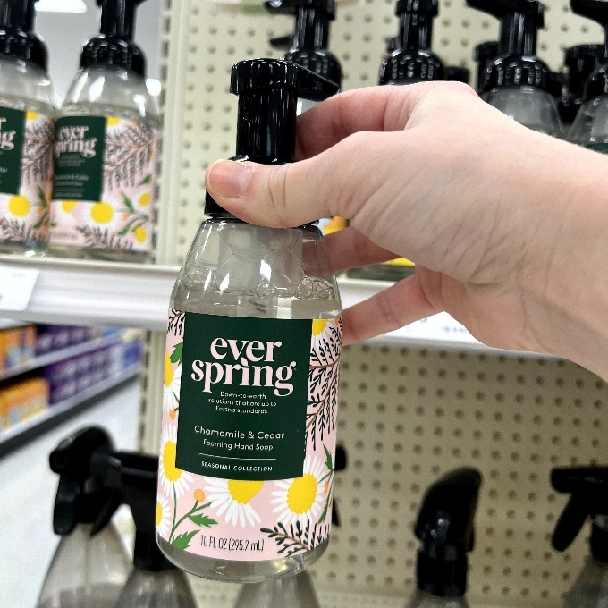 cedar foaming hand soap 