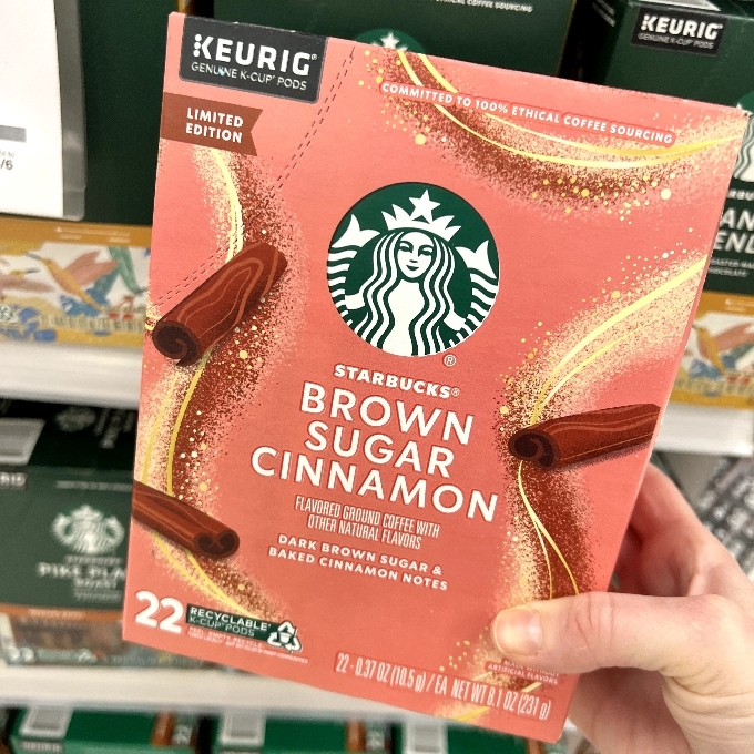 sugar cinnamon coffee k-cups