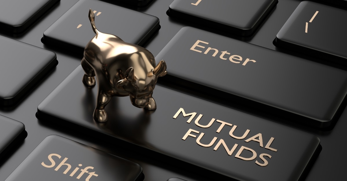 computer keyboard with MUTUAL FUNDS button