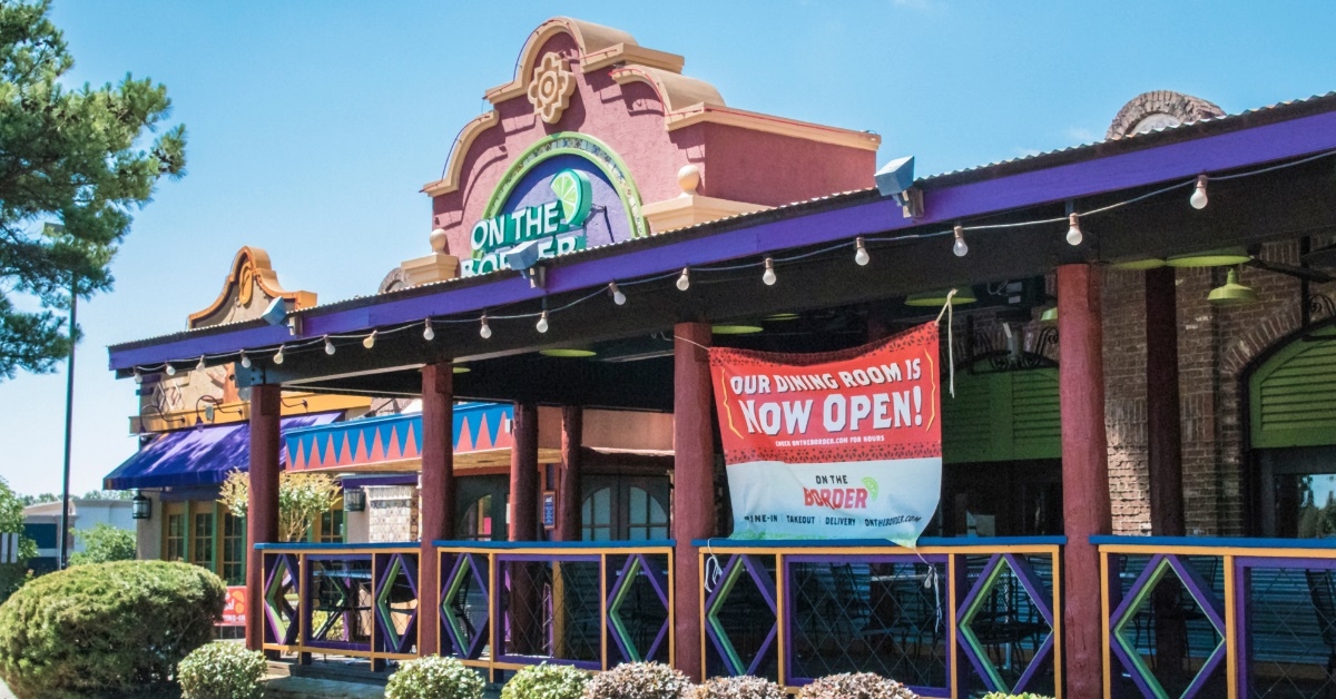 On the border restaurant from outside