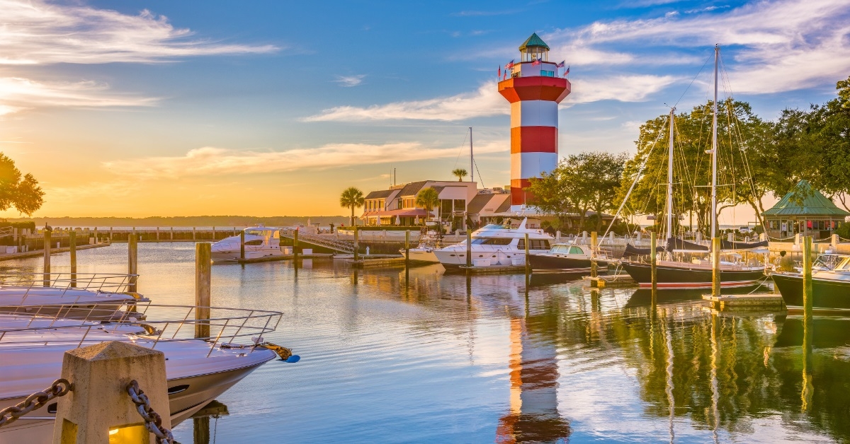 lighthouse at Hilton Head South Carolina