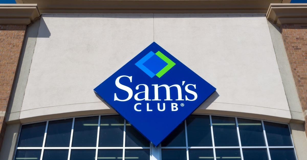 sams club exterior and logo