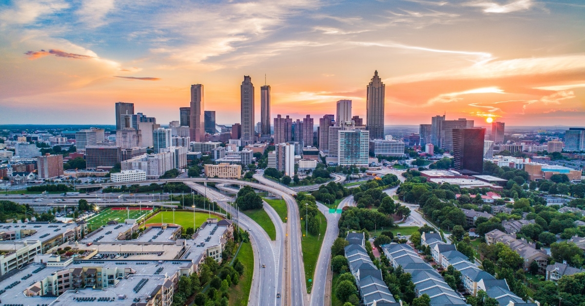 Atlanta Georgia USA Skyline