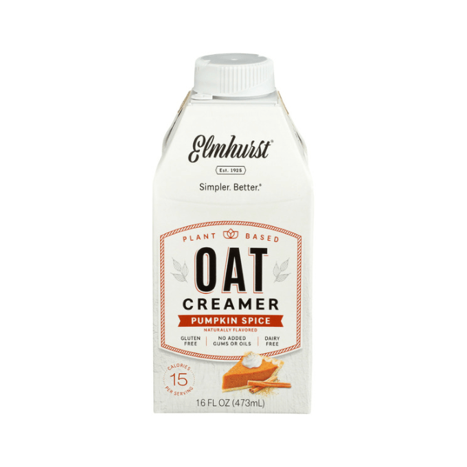pumpkin spice oat creamer