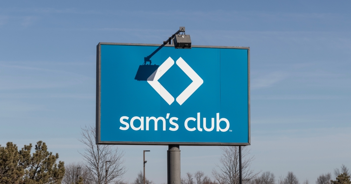 Sam's Club Warehouse billboard outdoor