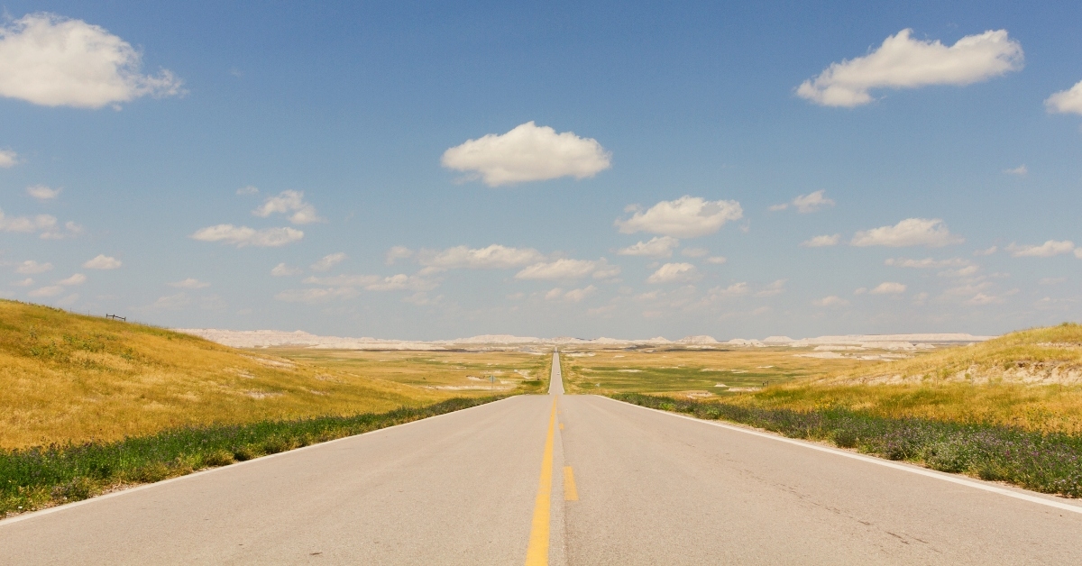 a highway in north dakota