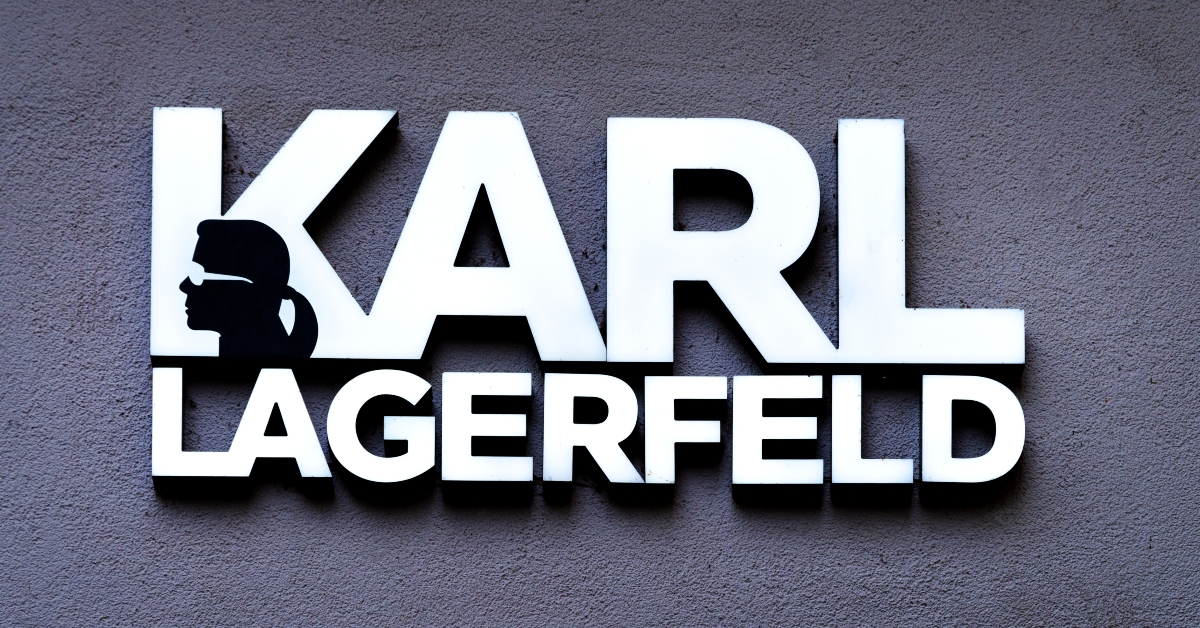 karl lagerfeld logo brand