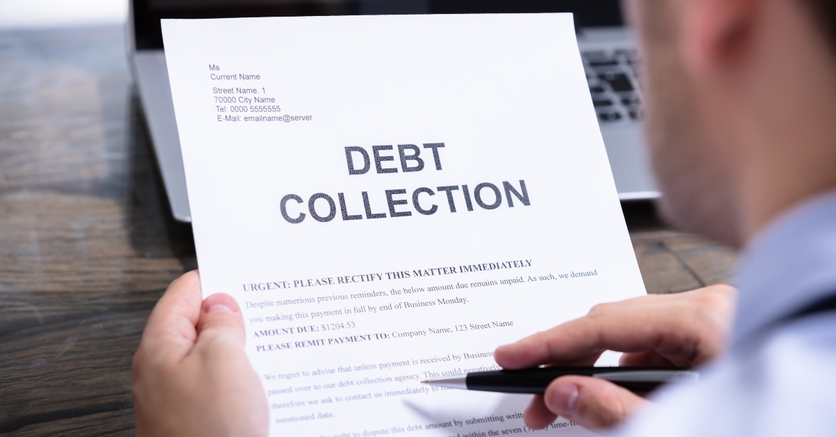 debt collection letter