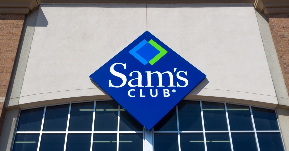sams club exterior and logo
