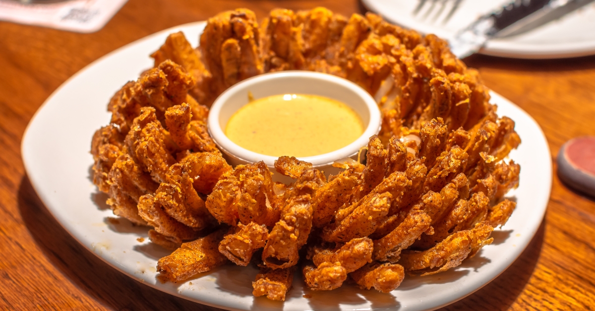 fried blooming onion