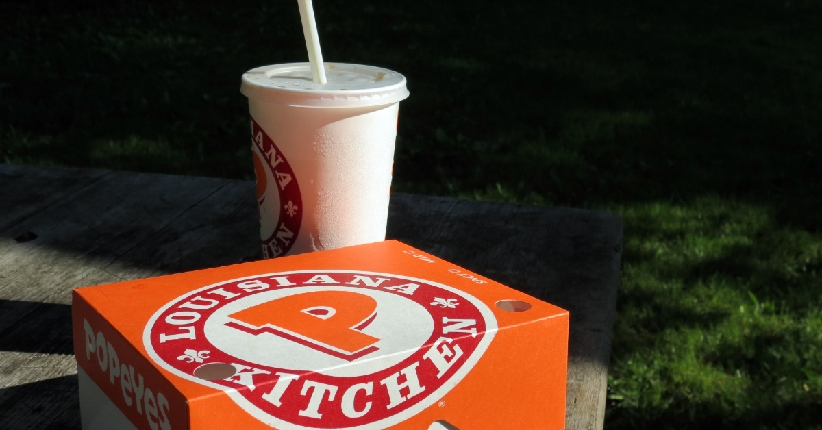 Popeyes Chicken Dinner