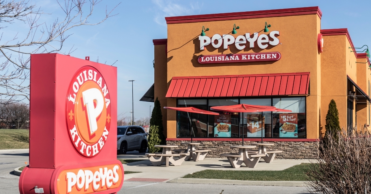 Popeyes Louisiana Kitchen Fast Food Restaurant