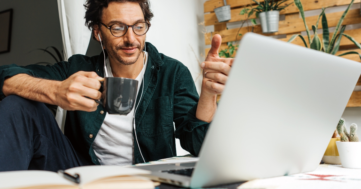 working remotely from home