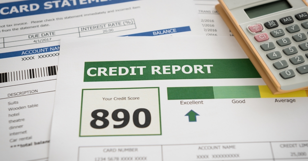 calculator over good credit report