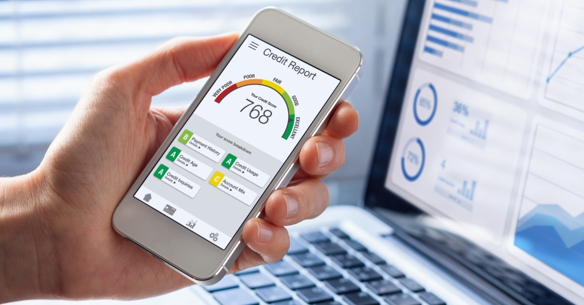 Score rating app on smartphone