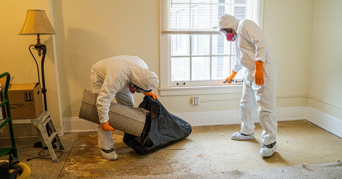 cleaning chemical spill