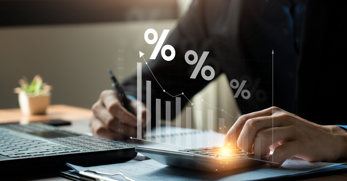interest rate and dividend concept