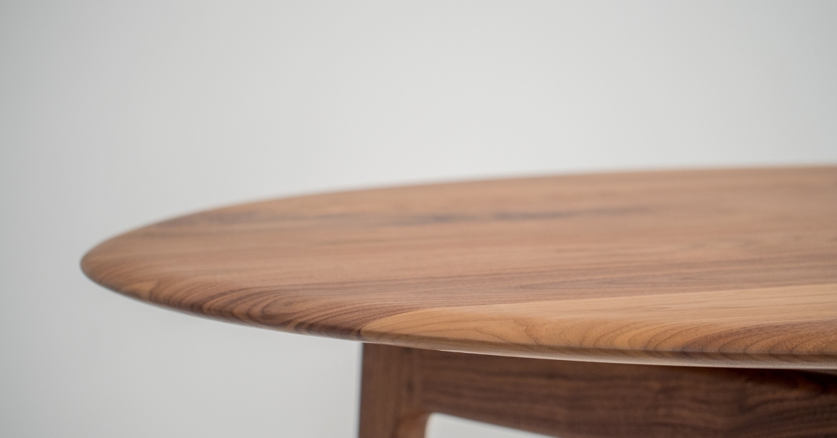 natural wood table