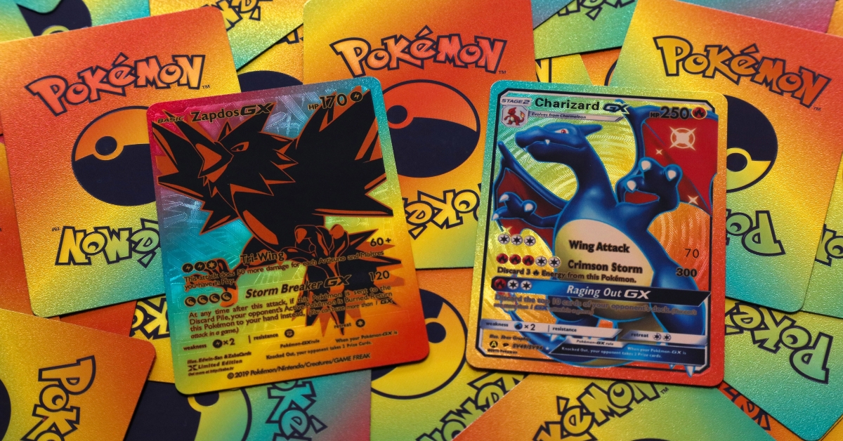 zapdos and charizard pokemon cards