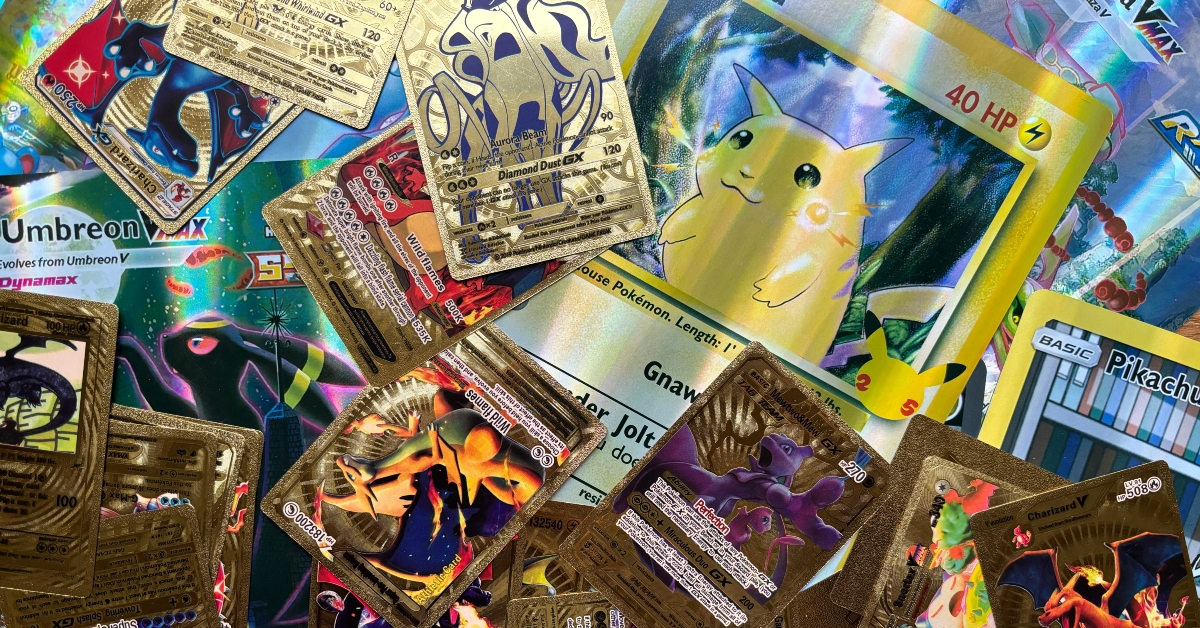 pokémon gold trading cards