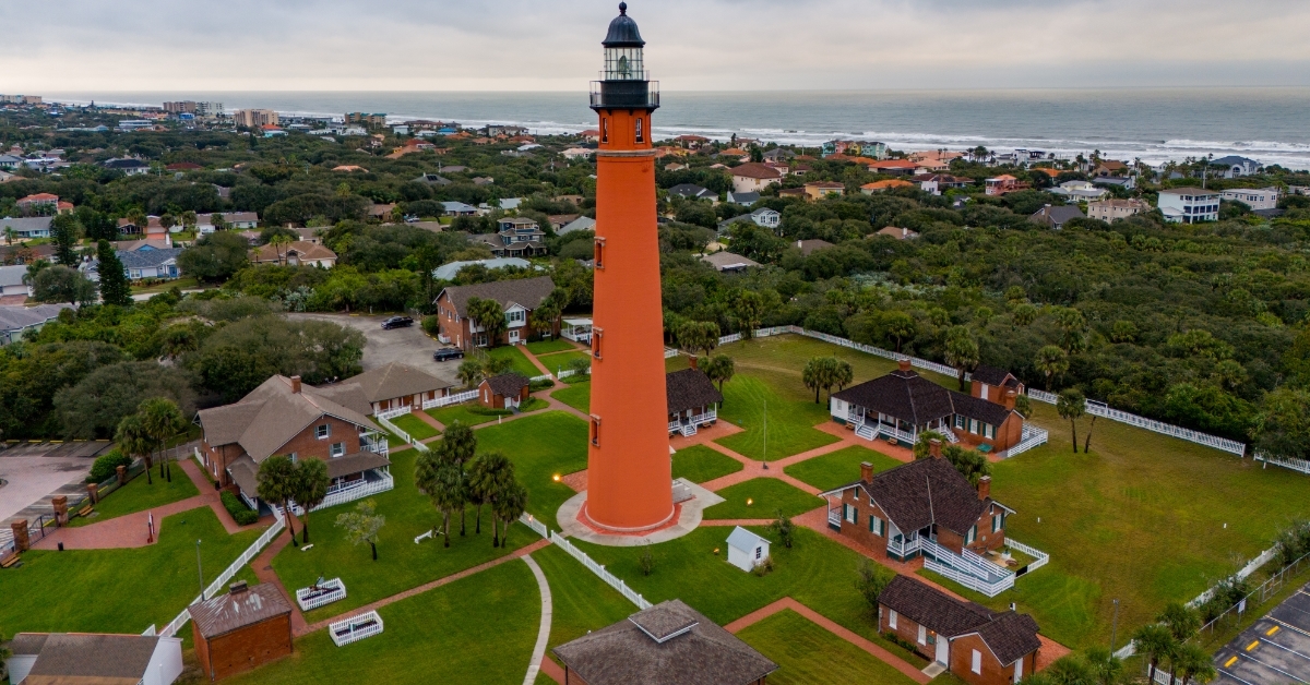 Ponce De Leon Lighthouse inlet Florida