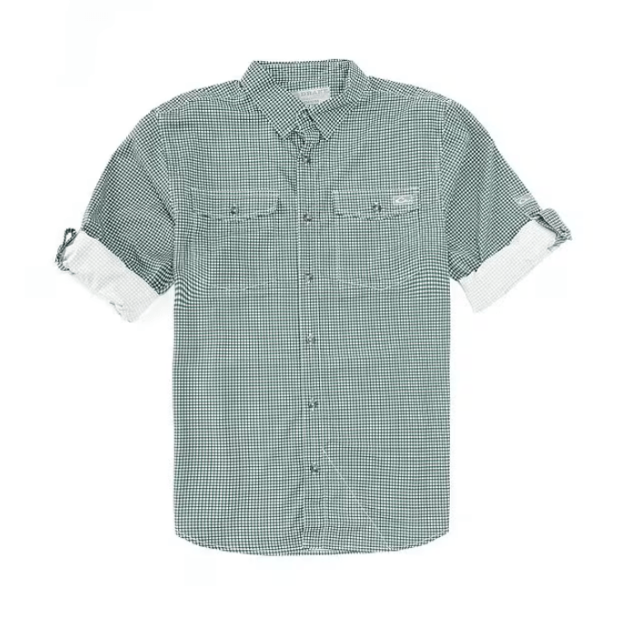 check long sleeve woven shirt