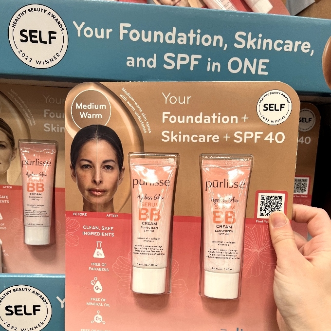 glow serum bb cream spf-40