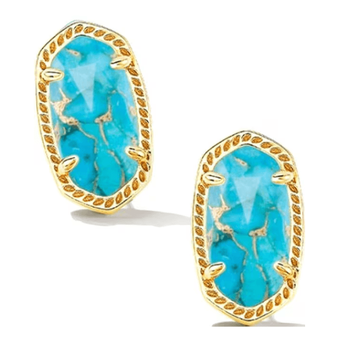 kendra scott ellie gold stud earrings